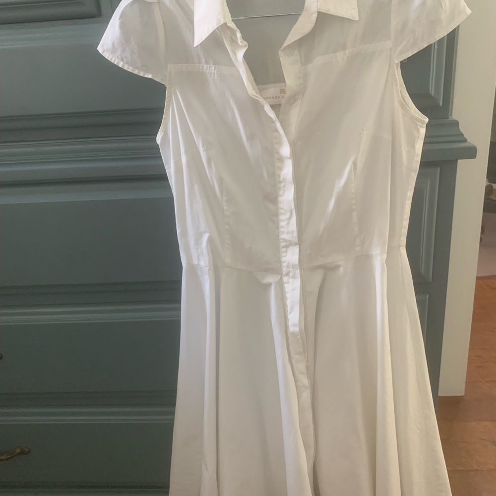 Amanda Uprichard White cotton Dress
